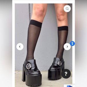 Jeffrey Campbell Offset platform oxfords